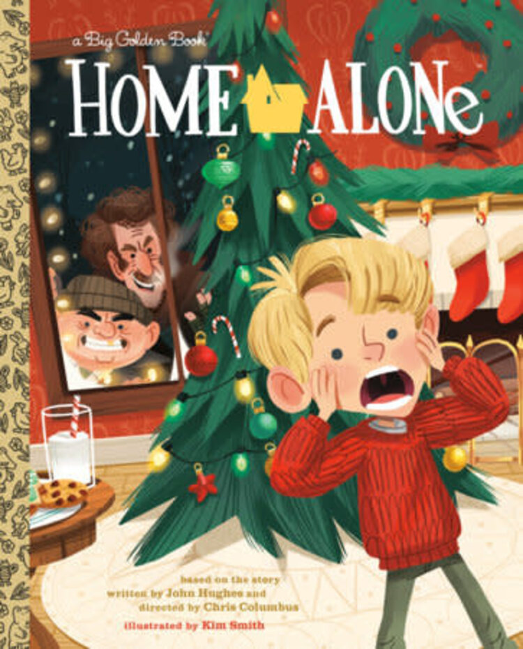 GOLDEN BOOKS HOME ALONE BIG GOLDEN BOOK