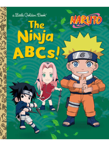 GOLDEN BOOKS NARUTO THE NINJA ABCS LITTLE GOLDEN BOOK