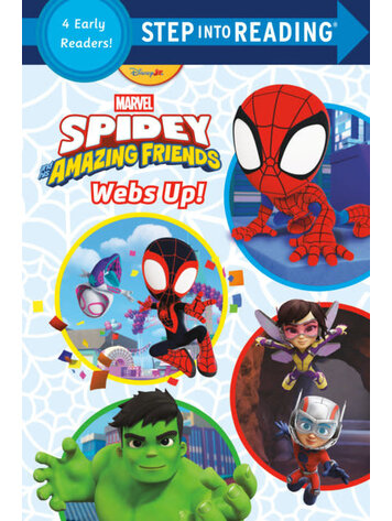 PENGUIN RANDOM HOUSE SPIDEY & HIS AMAZING FRIENDS WEBS UP SC STEP INTO READING 4 EARLY READERS