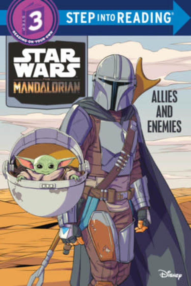 PENGUIN RANDOM HOUSE STAR WARS THE MANDALORIAN ALLIES & ENEMIES SC STEP INTO READING STEP 3