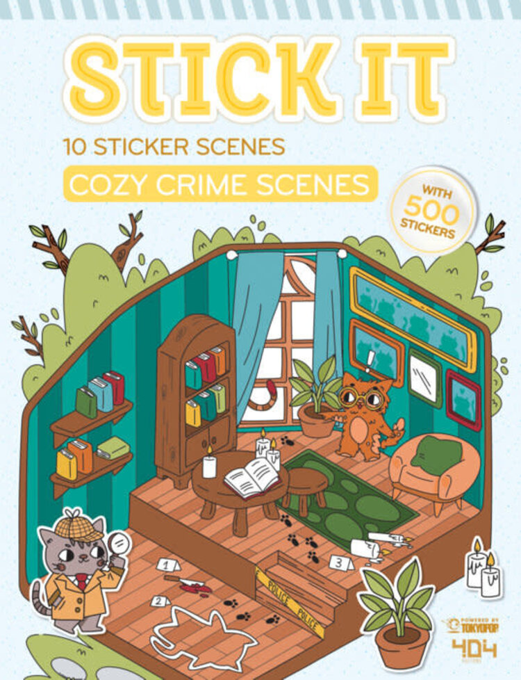 TOKYOPOP STICK IT COZY CRIME SCENES HC