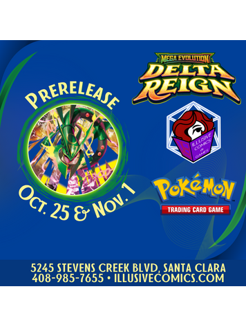 POKEMON MEGA EVOLUTION DELTA REIGN PRERELEASE