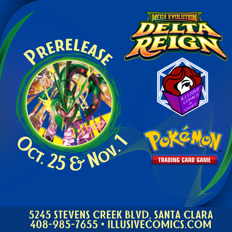 POKEMON MEGA EVOLUTION DELTA REIGN PRERELEASE