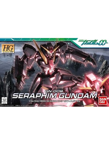 BANDAI GUNDAM HG00 037 GN-009 SERAPHIM GUNDAM GUNPLA