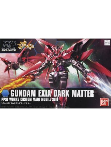 BANDAI GUNDAM HGBF 013 GUNDAM EXIA DARK MATTER GUNPLA