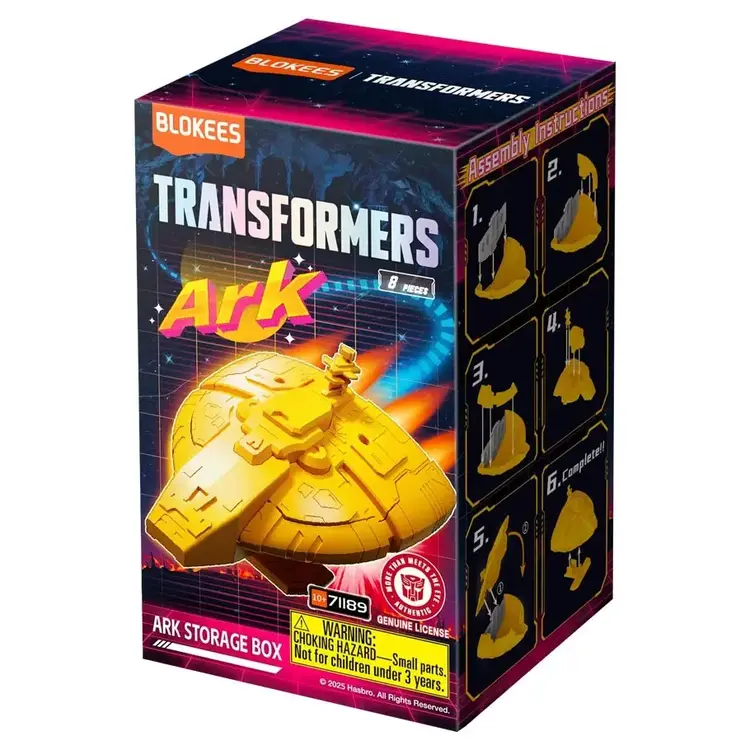 HASBRO BLOKEES TRANSFORMERS ARK STORAGE BOX
