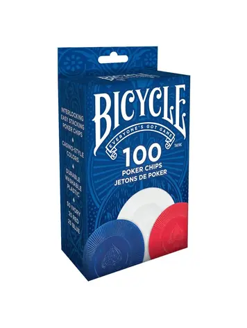BICYCLE BICYCLE POKER CHIPS 2 GRAM PLASTIC