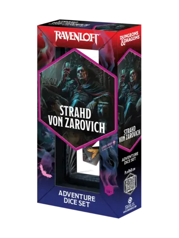 D&D ADVENTURE DICE SET STRAHD VON ZAROVICH