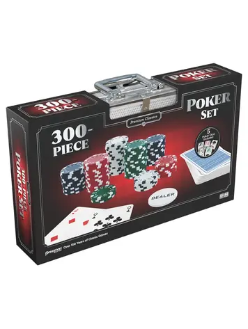 PREMIUM CLASSICS: 300PC POKER SET