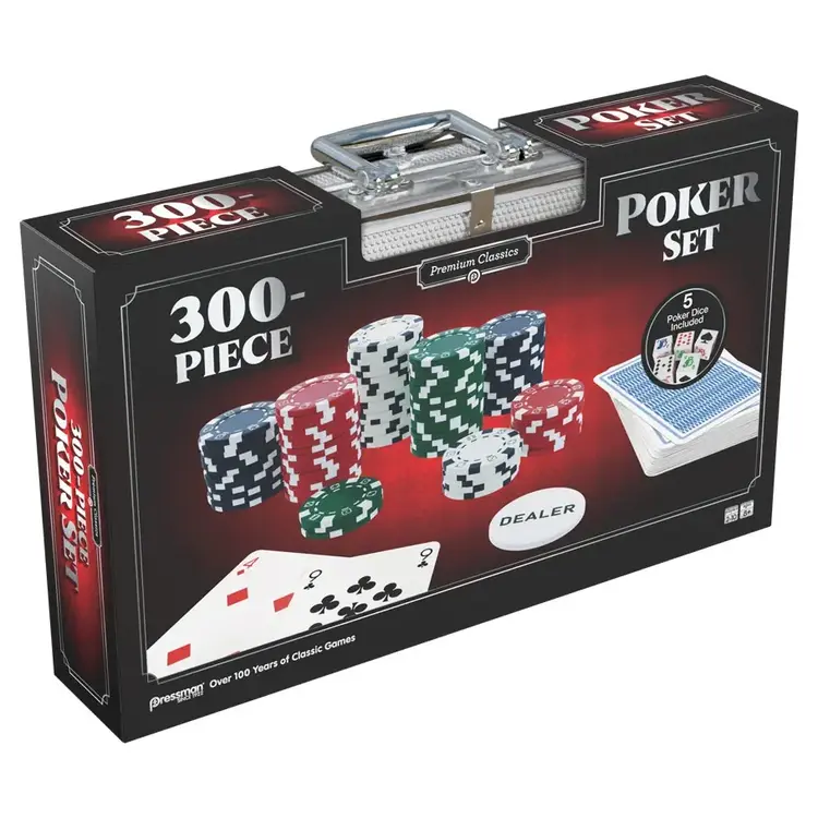 PREMIUM CLASSICS: 300PC POKER SET