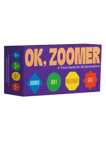 OK  ZOOMER A TRIVIA GAME FOR ALL GENERATIONS