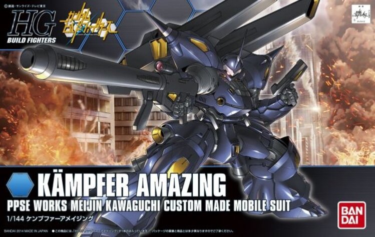 BANDAI GUNDAM HGBF 008 KÄMPFER AMAZING GUNPLA