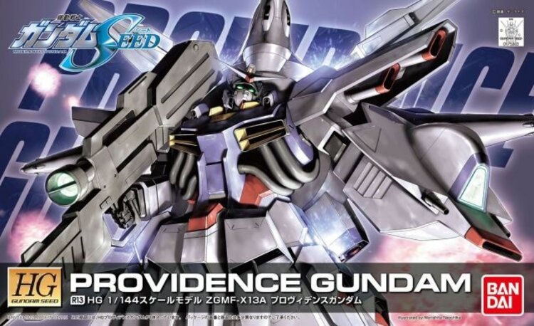 BANDAI GUNDAM HGSEED R12 ZGMF-X13A PROVIDENCE GUNDAM GUNPLA