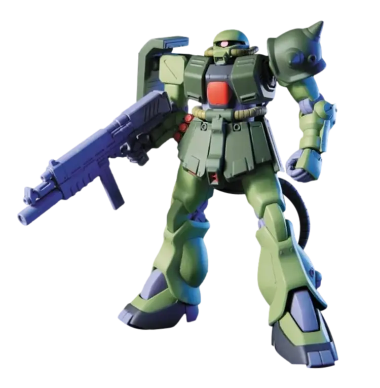 BANDAI GUNDAM HGUC 087 MS-06FZ ZAKU II GUNPLA