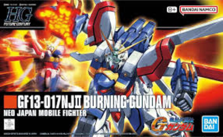 BANDAI GUNDAM HGFC 110 BURNING GUNDAM GUNPLA