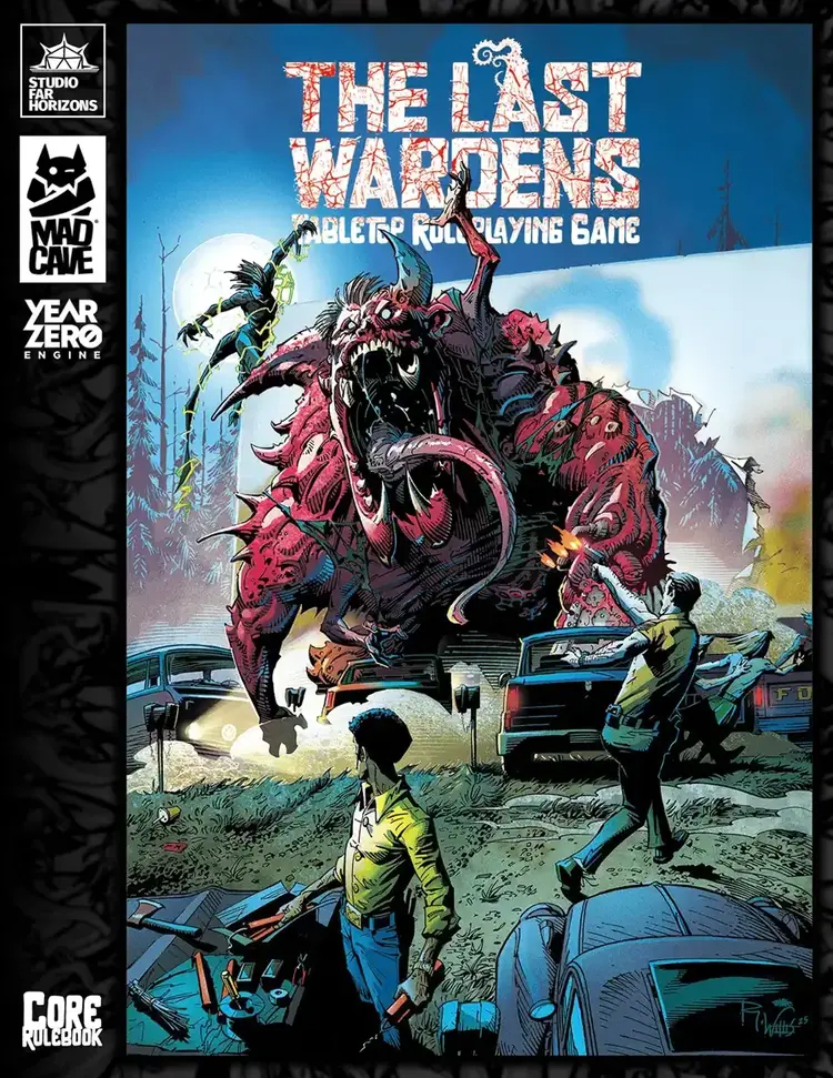 MAD CAVE STUDIOS LAST WARDENS TTRPG HC (MR)