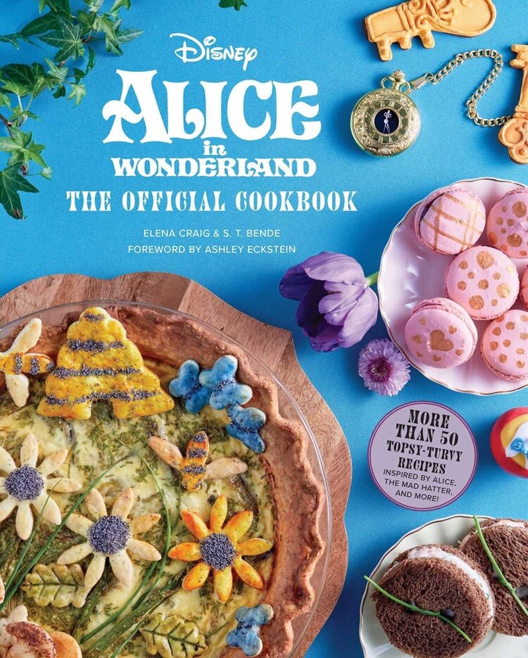 INSIGHT EDITIONS ALICE IN WONDERLAND OFFICIAL COOKBOOK