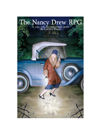 THE NANCY DREW RPG