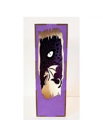 LED FANTASY BOOK NOOK DRAGON BATTERY POWER