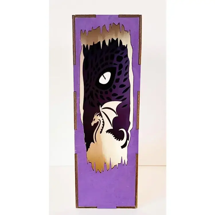 LED FANTASY BOOK NOOK DRAGON BATTERY POWER