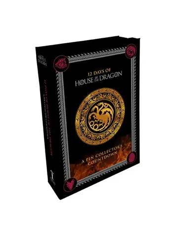 INSIGHT EDITIONS 12 DAYS OF HOUSE OF THE DRAGON PINS ADVENT CALENDAR