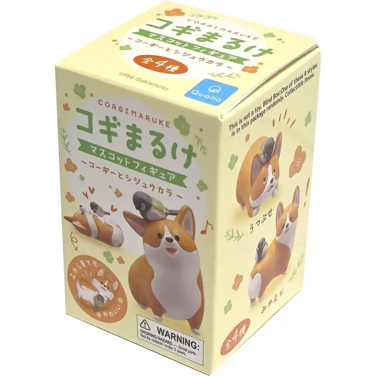 QUALIA CORGI CORGIMARUKE FIGURE BLIND BOX