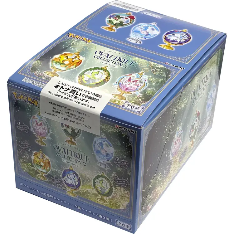 POKEMON COMPANY INTERNATIONAL REMENT POKEMON OVALTIQUE COLLECTION VOL 2 LUMINOUS BLIND BOX