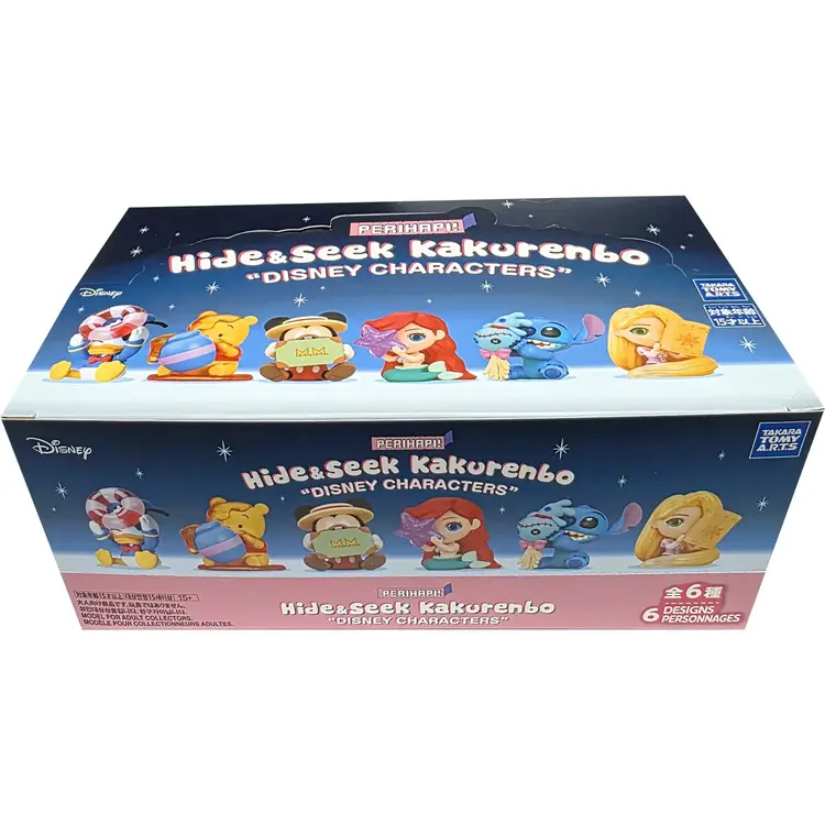 TAKARA TOMY PERIHAPI! HIDE AND SEEK KAKURENBO DISNEY CHARACTERS BLIND BOX