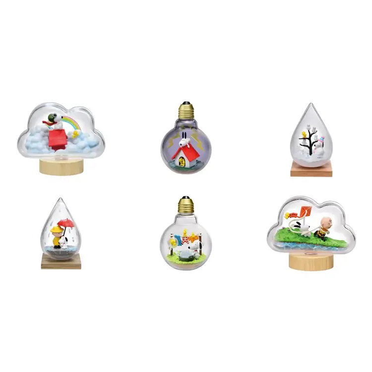 REMENT REMENT SNOOPY WEATHER TERRARIUM BLIND BOX