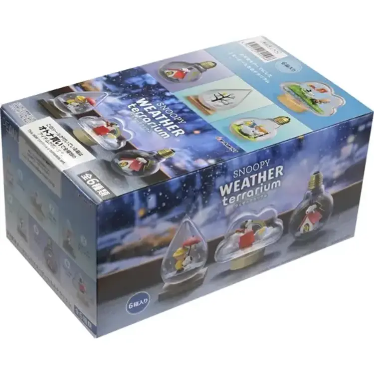 REMENT REMENT SNOOPY WEATHER TERRARIUM BLIND BOX