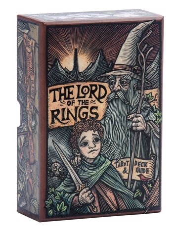 INSIGHT EDITIONS LORD OF THE RING TAROT DECK AND GUIDE