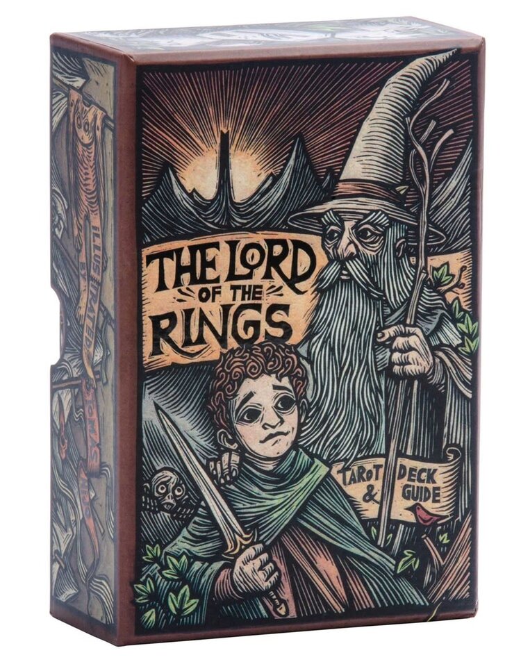 INSIGHT EDITIONS LORD OF THE RING TAROT DECK AND GUIDE