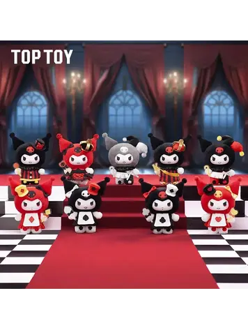 TOPTOY SANRIO KUROMI POKER KINGDOM PENDANT BLIND BOX