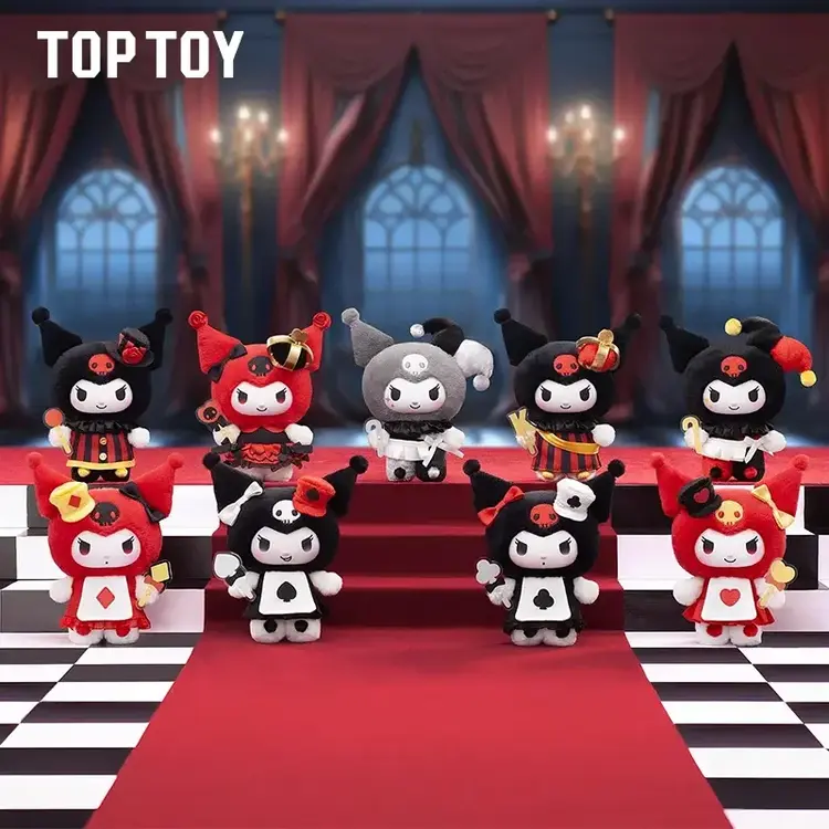 TOPTOY SANRIO KUROMI POKER KINGDOM PENDANT BLIND BOX