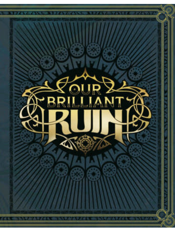 DARK HORSE COMICS OUR BRILLIANT RUIN TTRPG RULEBOOK HC
