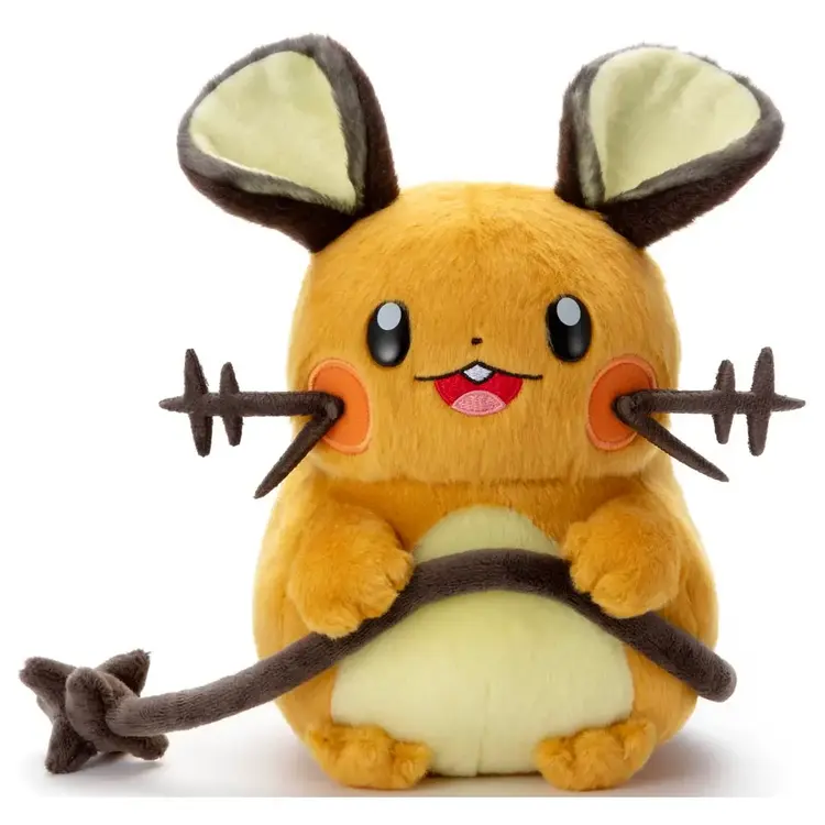 TAKARA TOMY A.R.T.S I CHOOSE YOU! POKEMON PLUSH DOLL DEDENNE 7"