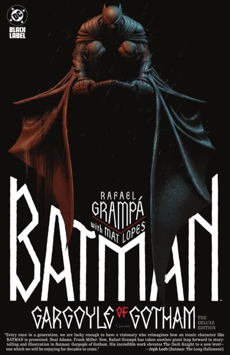 DC COMICS BATMAN GARGOYLE OF GOTHAM THE DELUXE EDITION HC