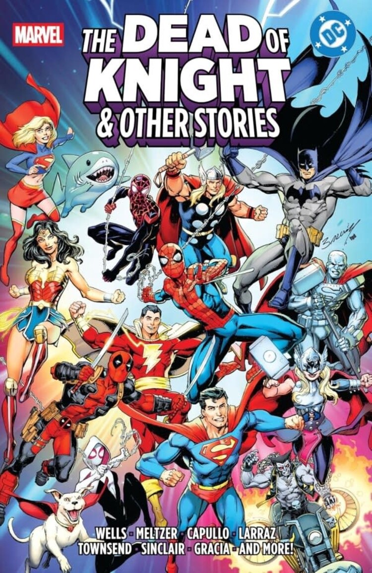 MARVEL COMICS MARVEL DC THE DEAD OF KNIGHT & OTHER STORIES HC