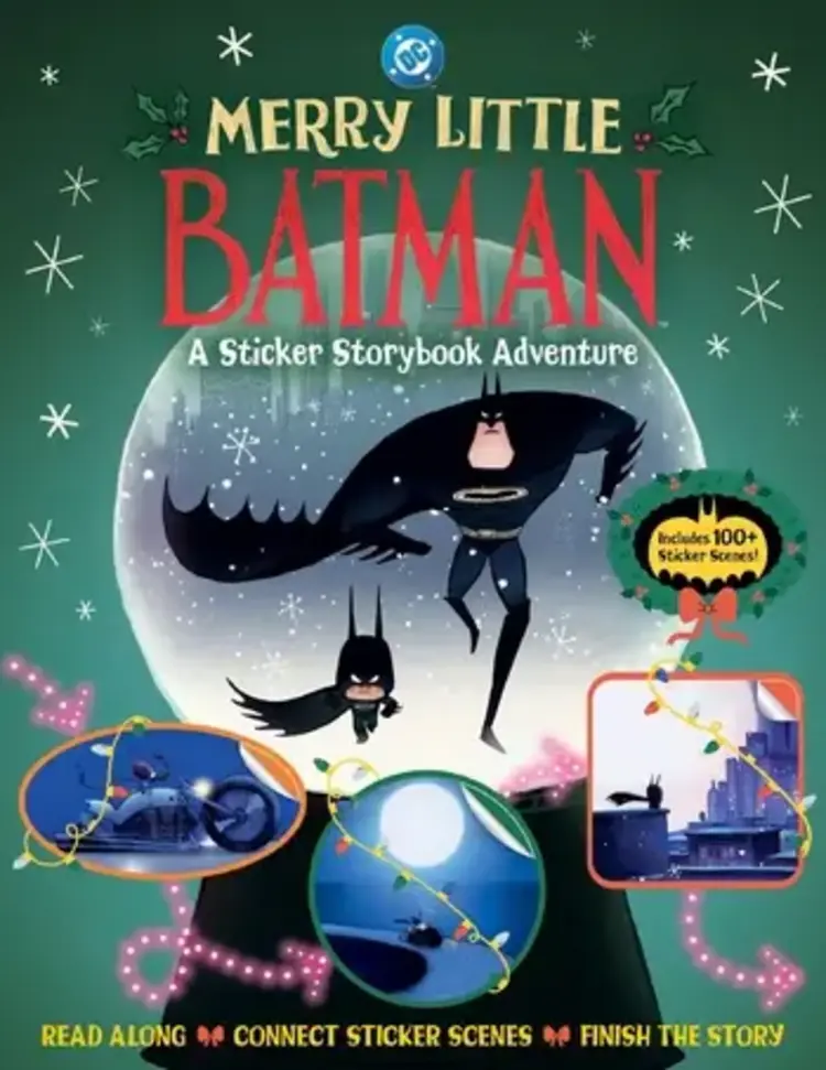 MERRY LITTLE BATMAN TP A STICKER STORYBOOK ADVENTURE