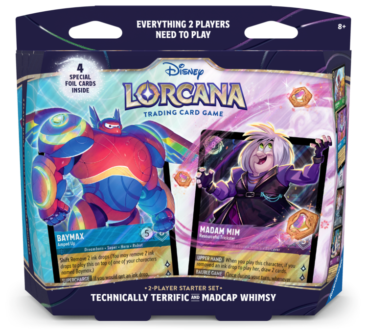 RAVENSBURGER DISNEY LORCANA TCG HYPERIA CITY TWO PLAYER DECK PREORDER