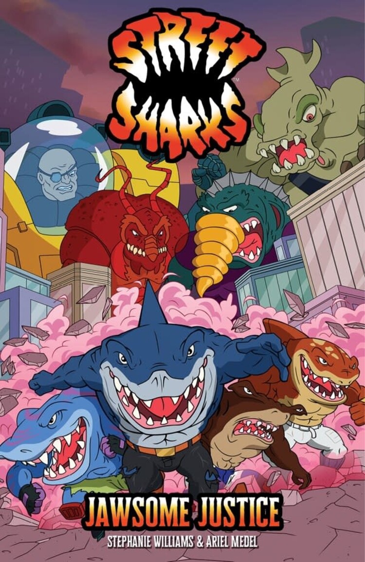 IDW PUBLISHING STREET SHARKS JAWSOME JUSTICE TP