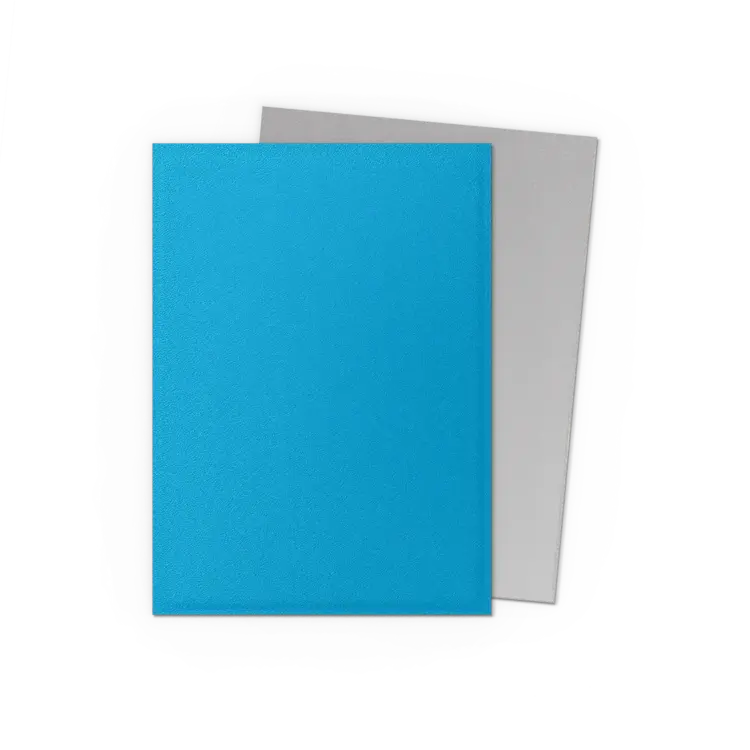 DRAGON SHIELD DRAGON SHIELD 100CT MATTE DUAL SLEEVES SKY BLUE & SILVER