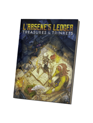 LARSENES LEDGER TREASURES AND TRINKETS CORE BOOK