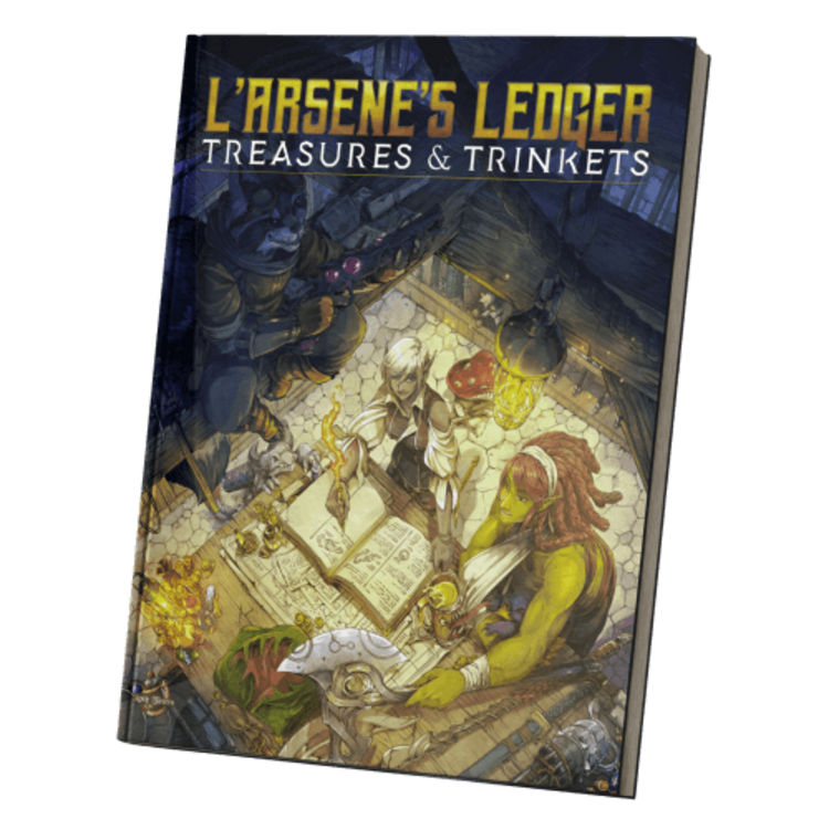 LARSENES LEDGER TREASURES AND TRINKETS CORE BOOK