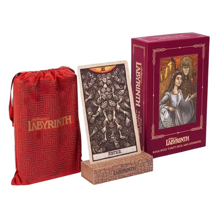 INSIGHT EDITIONS LABYRINTH MEGA-SIZED TAROT DECK & GUIDEBOOK