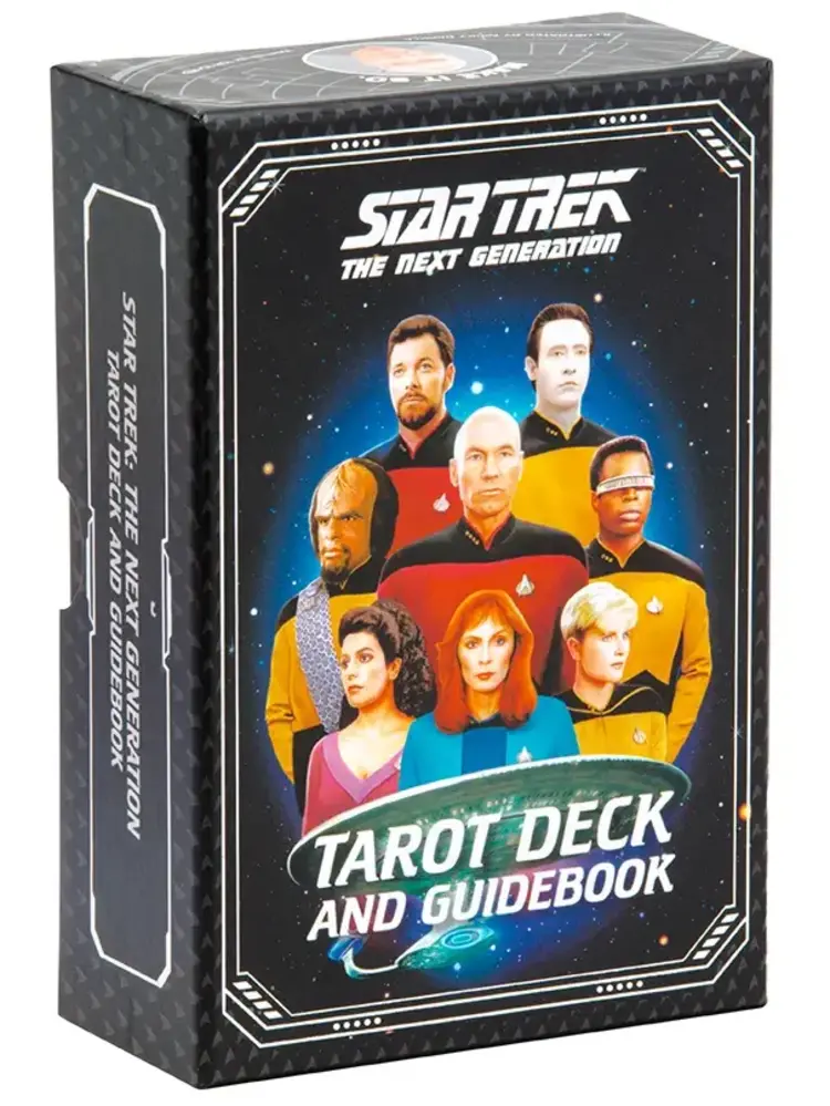 INSIGHT EDITIONS STAR TREK THE NEXT GENERATION TAROT DECK & GUIDEBOOK