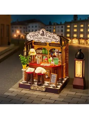 ROLIFE DIY MINIATURE HOUSE TIPSY CAT BAR