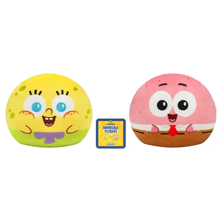 PLUSHIVERSE REVERSIBLE PLUSHIE SPONGEBOB/PATRICK 6"