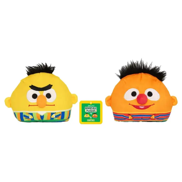 PLUSHIVERSE REVERSIBLE PLUSHIE BERT/ERNIE 4"