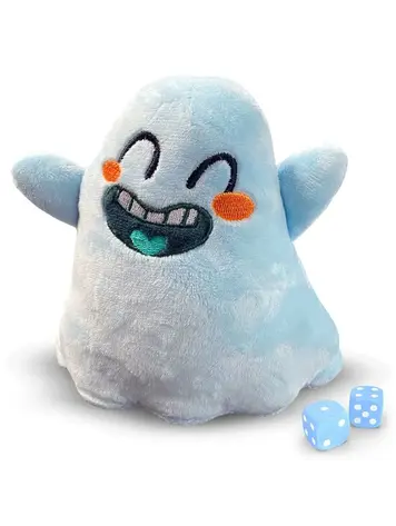 WYRD MINIATURES VAGRANTSONG GHOST PLUSH WITH GLOW IN THE DARK BONES